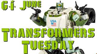Transformers Tuesday! G.I. June Special! GI Joe "Kup" as Triple T!