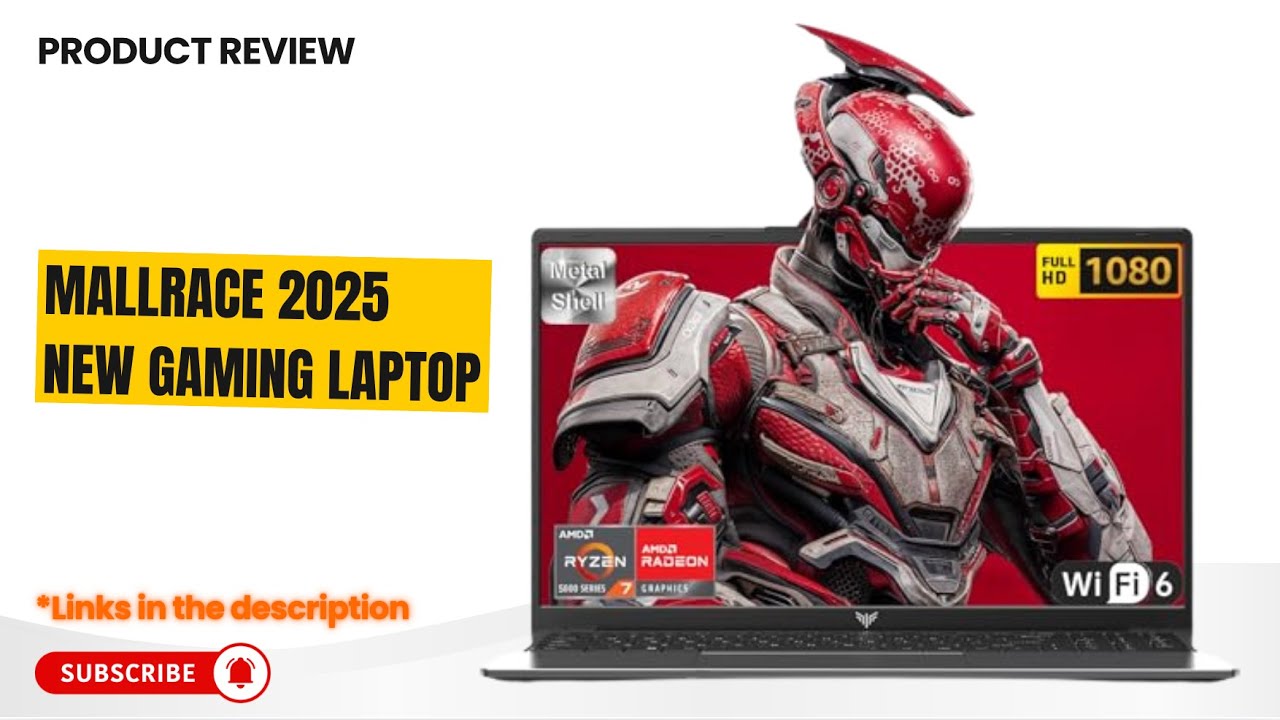Обзор игрового ноутбука MALLRACE 2025 Ryzen 7. Лучший бюджетный игровой ноутбук на AMD 2025 года....