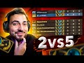 МЫ ЗАПУСТИЛИ ММ 2vs5 ПРОТИВ ГЛОБАЛОВ — CS:GO