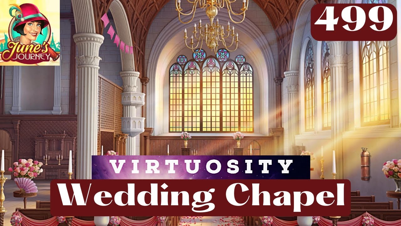 JUNE'S JOURNEY 499 | WEDDING CHAPEL (Hidden Object Game) *Full Mastered Scene*