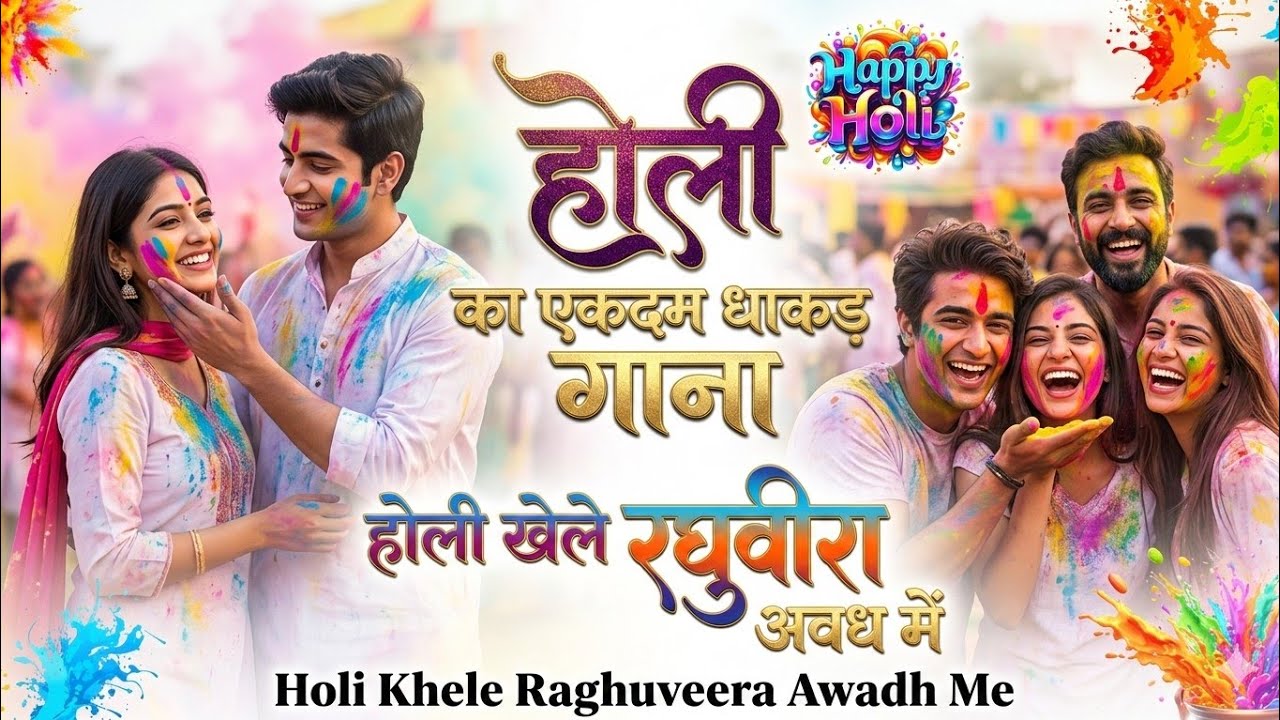 होली खेले रघुवीरा अवध में | Holi Khele Raghuveera | स्पेशल होली भजन 2026 #song #2026 