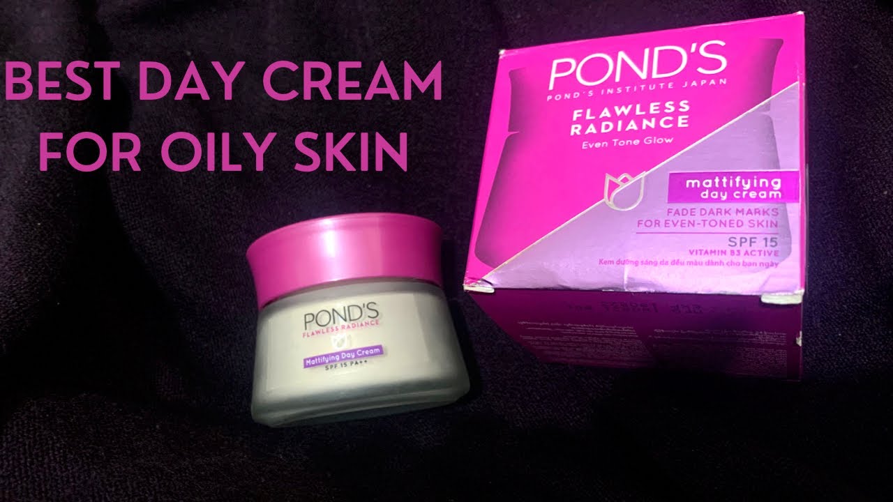 Review of Pond's flawless day cream best day cream for oily skin pond