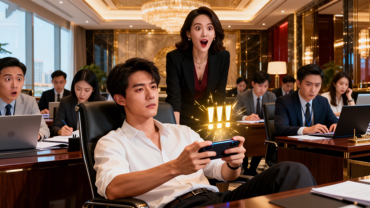 会社でゲーム三昧、成績は最下位。だが俺は1日で2000万稼ぐ男だ！