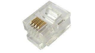 Cat3 6P4C Utp Modular Plug