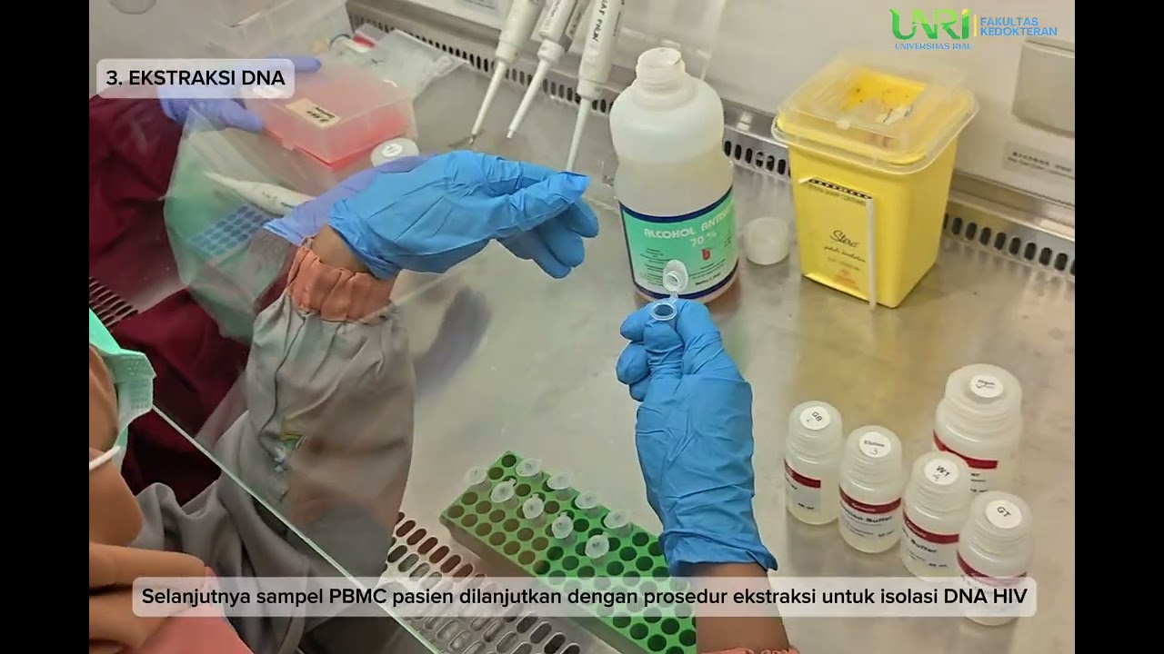 Video Pembelajaran Prosedur Deteksi Resistensi Obat ARV ODHIV