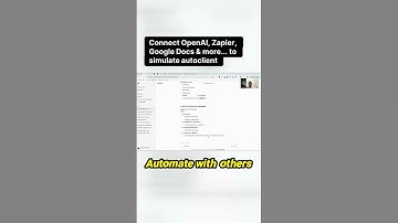 Connect OpenAI, Zapier, Google Docs and more.