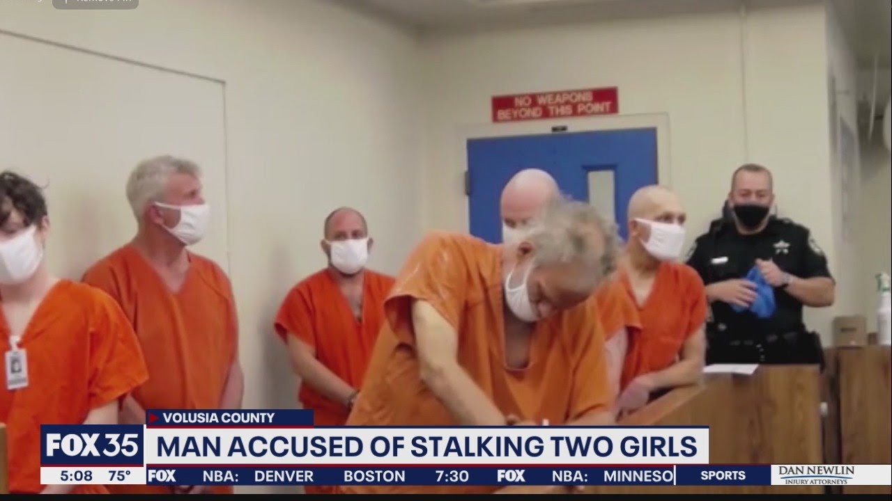 Man accused of stalking 2 girls in DeLand