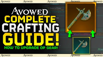 Avowed -  How To Make OP Weapons & Armor - COMPLETE GUIDE on Crafting, Upgrading & Enchantments