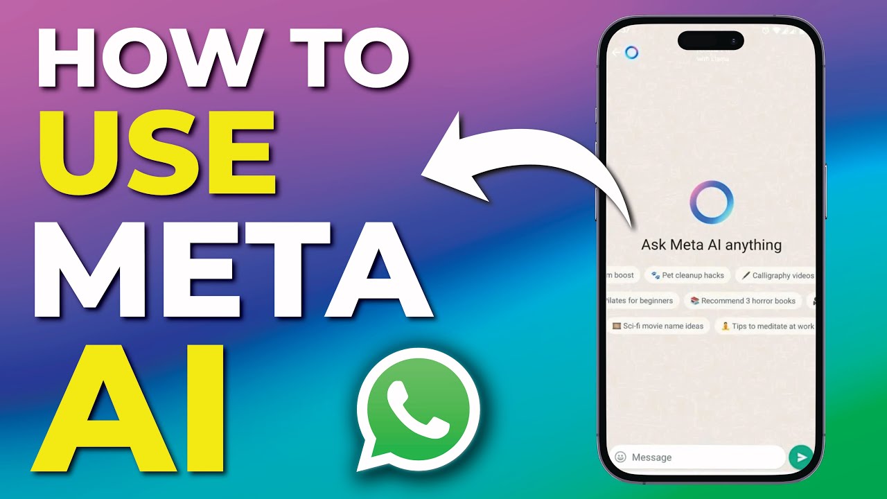 How to Use Meta AI in WhatsApp | What is Meta AI in Whatsapp |WhatsApp ...