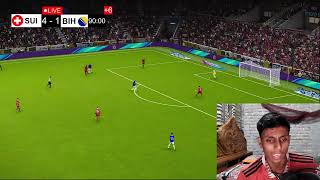 🔴Live: Switzerland vs Bosnia & Herzegovina | World Cup 2026 | SUI vs BIH Live |Video Game Simulation screenshot 1