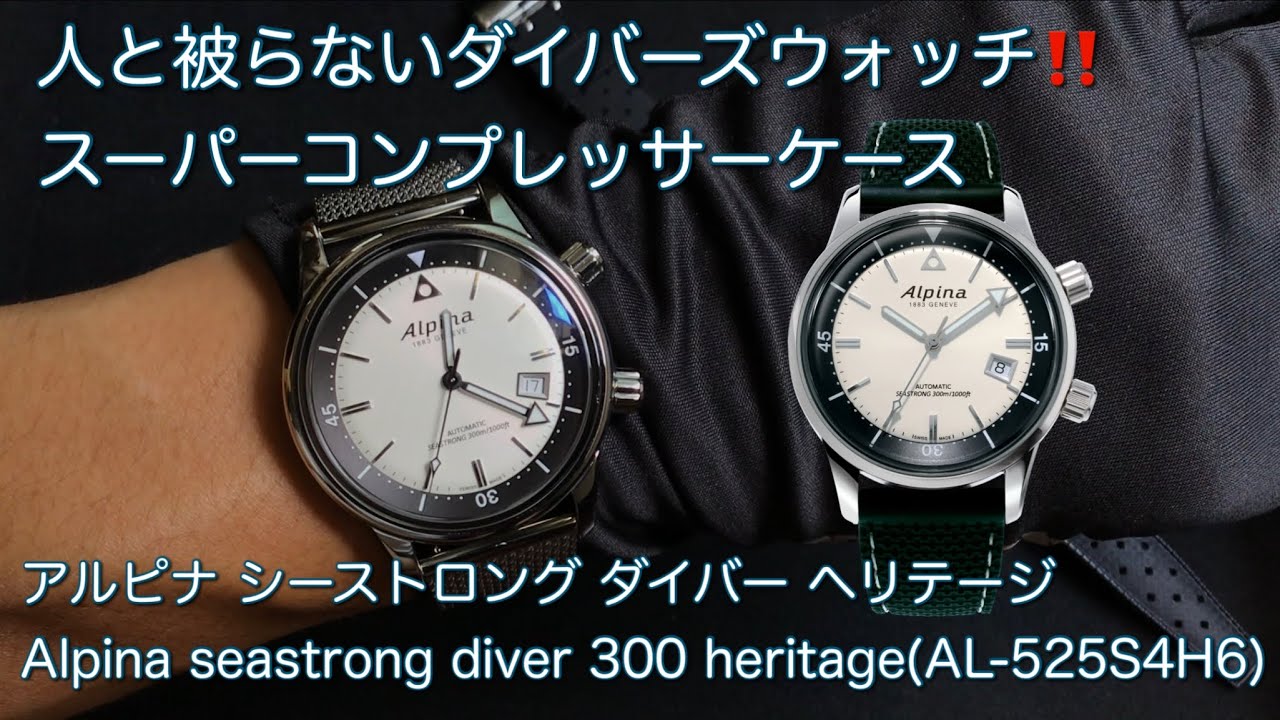 公式激安通販にて購入 アルピナ 腕時計 ダイバー300m - 時計