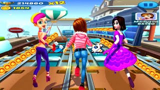 Subway Princess Runner V/S Hollywood Rush V/S Princess Run 3D - WHO IS THE BEST??? 3 Games Race!!! screenshot 3