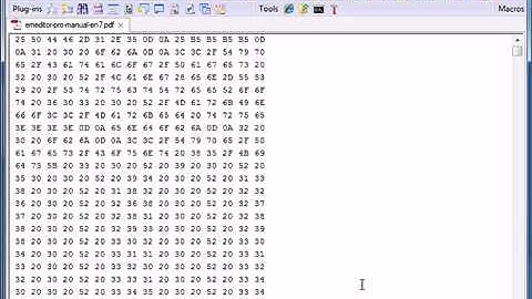 EmEditor Text Editor Binary Editing Feature