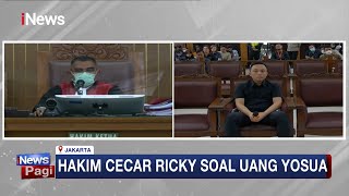 Momen Hakim Cecar Ricky Rizal soal Pemindahan Uang Rp200 Juta dari Rekening Yosua #iNewsPagi 10/01