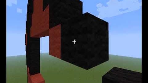 Minecraft creative #1 superman pixel art