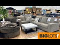 BIG LOTS SOFAS COUCHES ARMCHAIRS TABLES BEDS FURNITURE SHOP WITH ME SHOPPING STORE WALK THROUGH