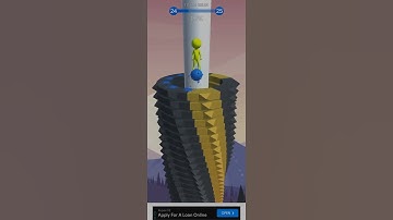 stack jump ball 🔵level 24🔵 #shorts #funny #comedy #gameplay #trending #viral #video  #youtubeshorts