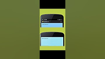 How to hide status bar || Fullscreen interface