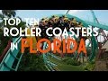 Top Ten Roller Coasters in Florida