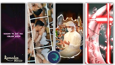 Ramzan 6 Sehri Mubarak 🥰 Kuch To Bat hai Islam me alight motion video editing xml preset