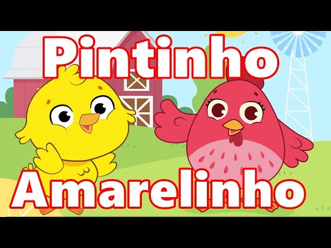 Galinha Estelinha Na Fazendinha Com O Pintinho Amarelinho E  Os Pintinhos Coloridos Música Infantil