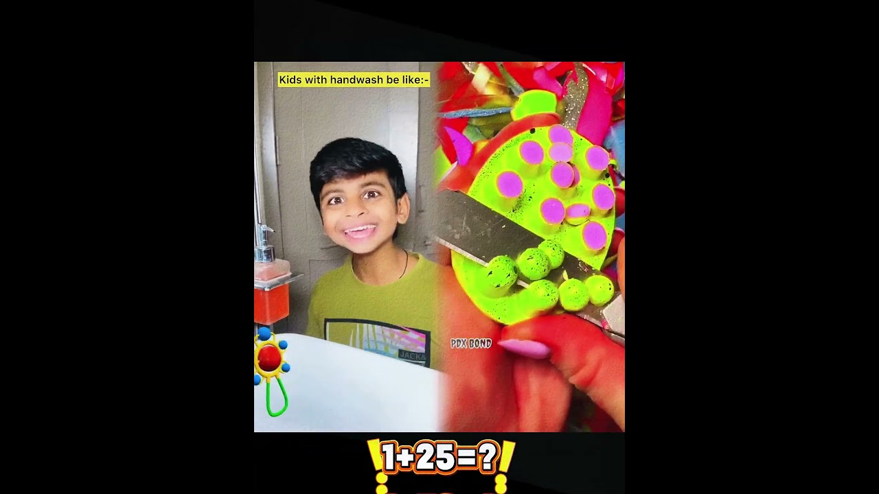 Bache aur handwash😂 