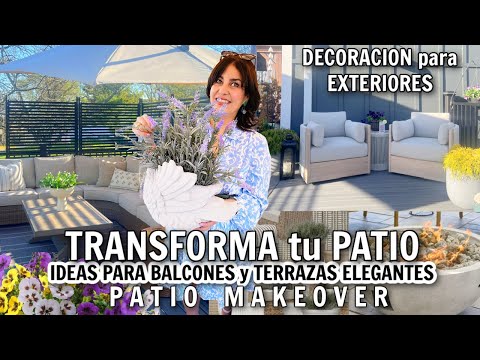 IDEAS PARA DECORAR PATIOS, TERRAZAS! Nueva DECORACIÓN del PATIO ☀️ TRUCOS para EXTERIORES ELEGANTES✅ Lindos maceteros de madera para adornar tus muros hqdefault