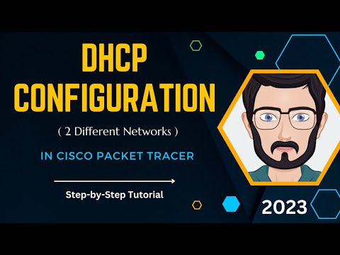 DHCP Configuration in Cisco Packet Tracer on 2 Different Networks ||2023