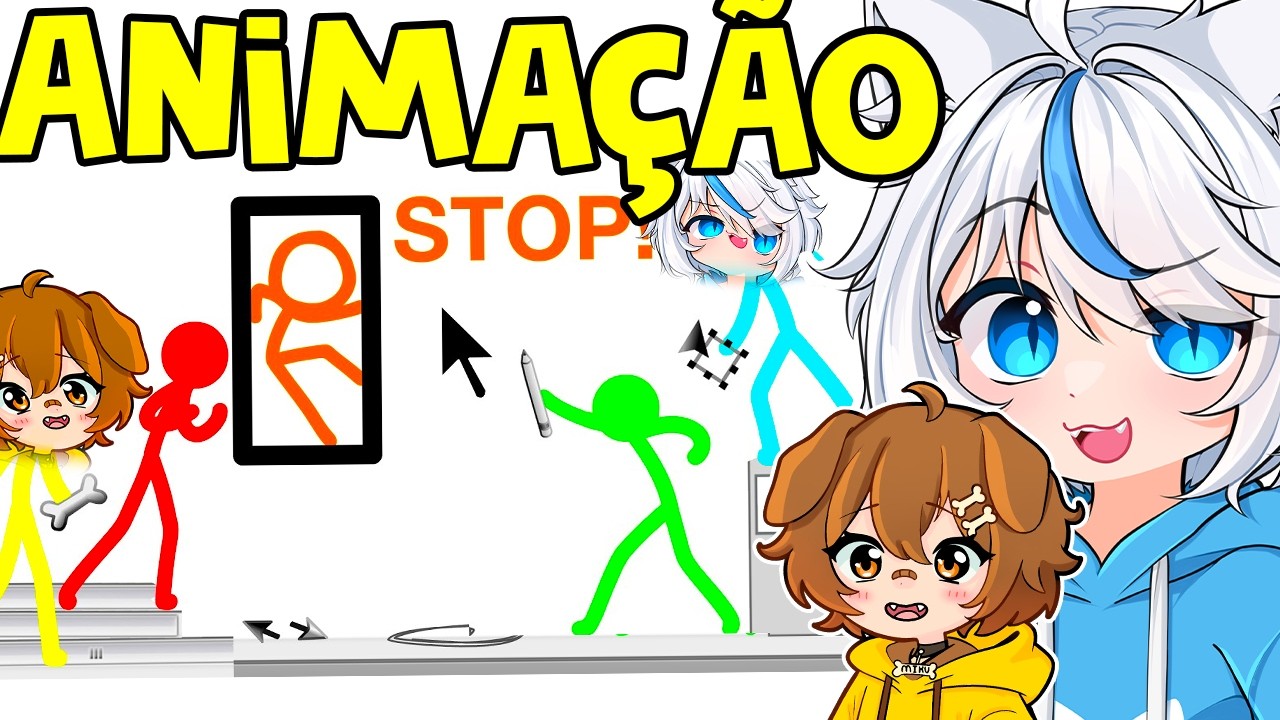 ANIMADOR VS ANIMAÇÃO 1 (Ep 1-4)  l Falon e Miku Reage
