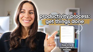PRODUCTIVITY TIPS: HOW I PLAN AND ORGANIZE MY WORK DAY