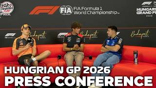 F1 Pre Race Drivers Press Conference | Hungarian Grand Prix 2026 | PART 2