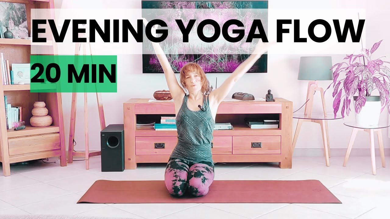 20 Minute Evening Yoga Flow | Daily Routine To Relax & Unwind - YouTube