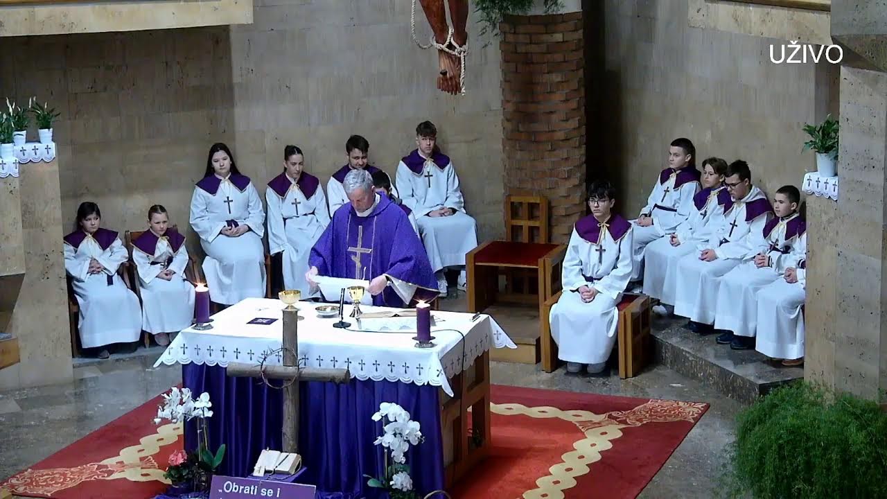 18. veljače  2026. SVETA MISA - PEPELNICA 19 sati /  Sv. Vinko Pallotti Župa Vinkovci