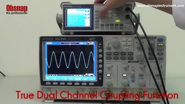 AFG 2225 True Dual Channel Coupling Function