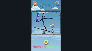 Stickman Draw Troll Puzzle LEVEL 52 Target shooting - Gameplay Walkthrough Android IOS
