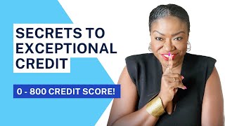 SECRET HACKS TO BUILD EXCEPTIONAL CREDIT w/ NO CREDIT HISTORY AND POOR CREDIT | GlobeTrotterLori