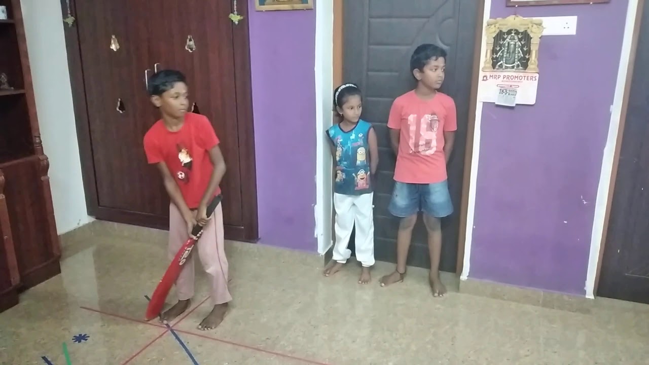 Back Foot Defence Part -1 (Tamil) | Kids cricket Training