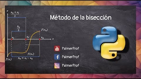 01 - Métodos numéricos - Método de la Bisección