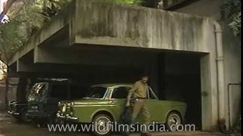 Dev Anand drives around his 