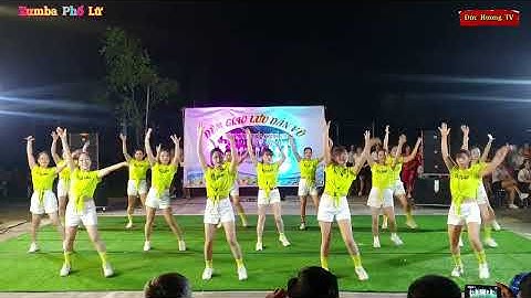 mộng tàn hoa CLB Zumba phố Lữ biểu diễn đêm giao lưu thôn An Lập chào mừng quốc khánh ngày 2-9-2022