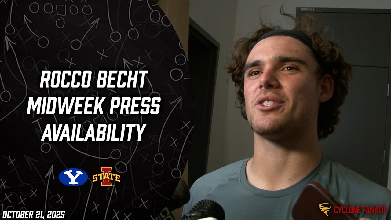 Rocco Becht talks bye week improvements, why he's been pressing, WR ...