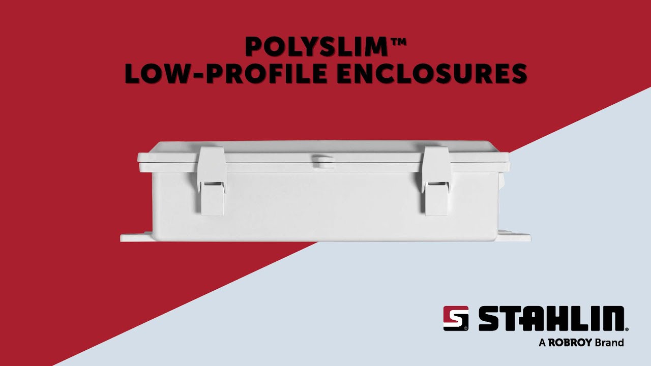 Stahlin PolySlim Low-Profile Enclosures - Level Up, Slim Down!