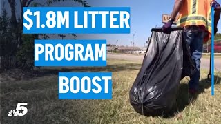 Fort Worth litter cleanup program sees $1.8 million boost | NBCDFW