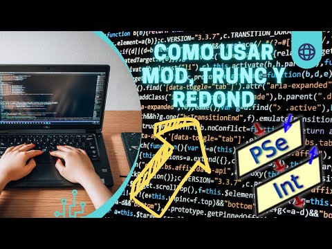 COMO USAR el TRUNC MOD y REDOND en PSEINT