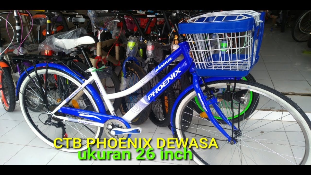 Harga sepeda phoenix keranjang