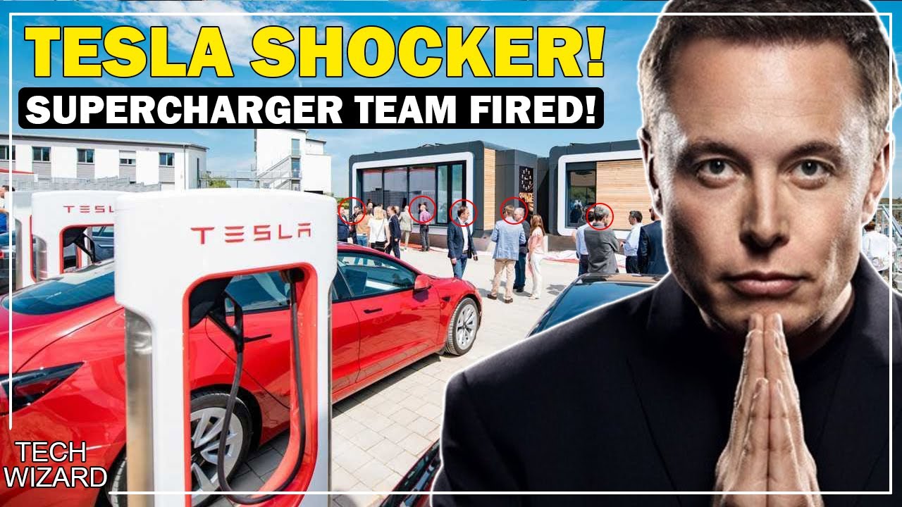 Elon Musk Did Massive Firings of Tesla Supercharger Staff!