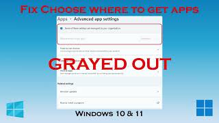 how to fix change app recommendation settings missing or grayed out via registry or group policies