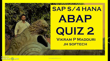 Challenge Your SAP S/4HANA ABAP Skills: Take on Quiz 2