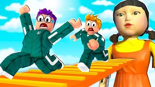 Can We Beat This ROBLOX SQUID GAME OBBY!? (WE GOT THE SECRET ENDING!)