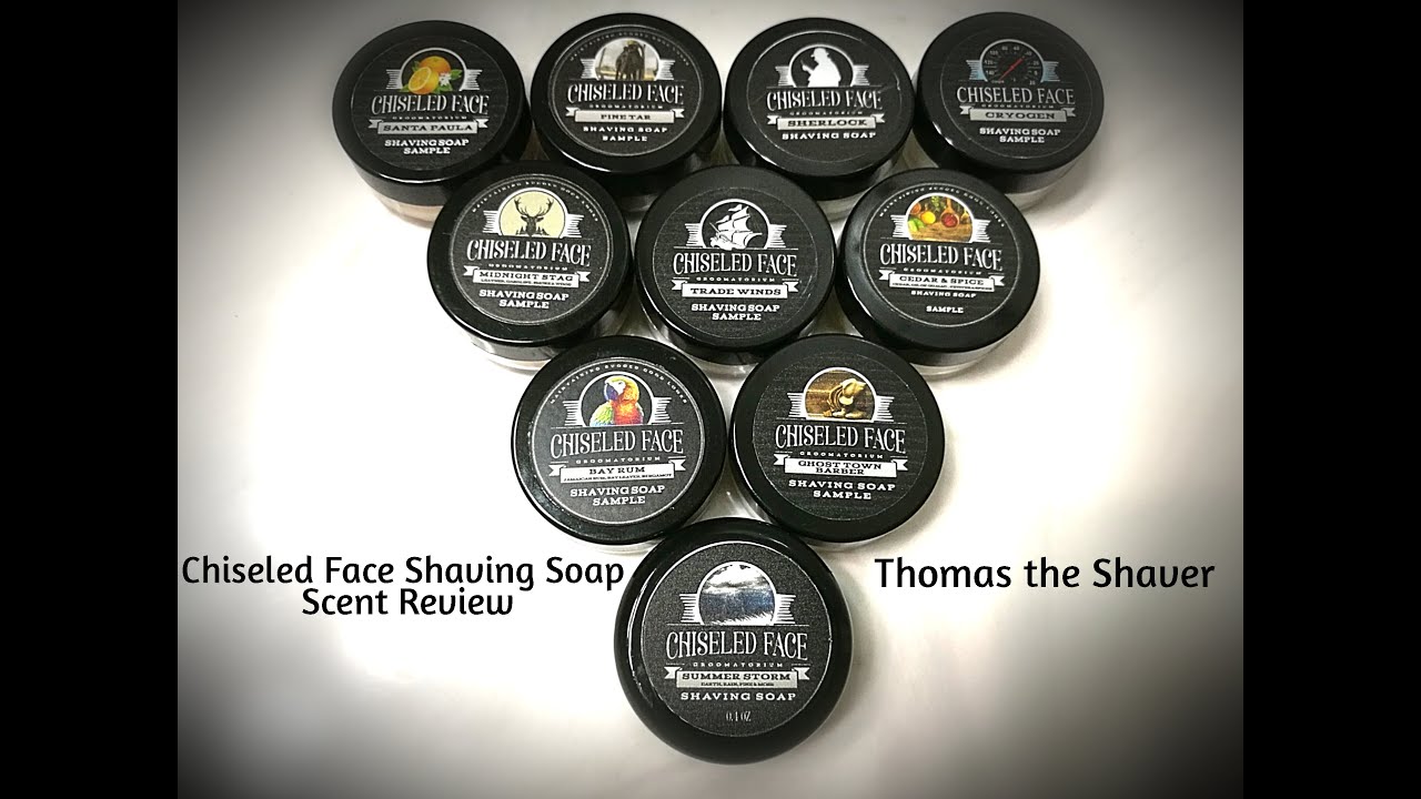 Chiseled Face – Soap Samples – Groomatorium Inc